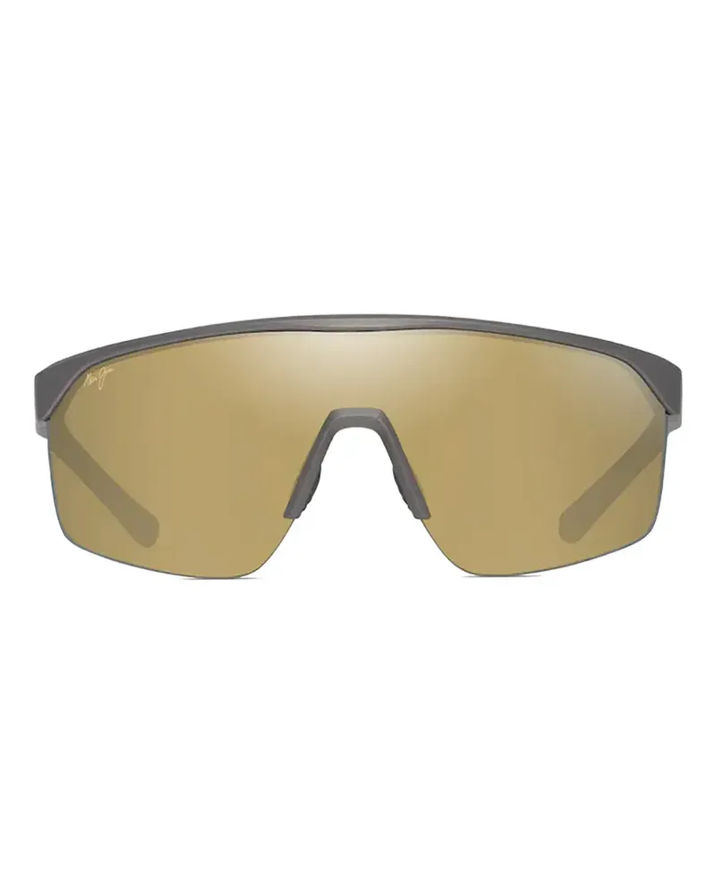 Maui Jim Paluna shield-frame sunglasses - Braun Braun