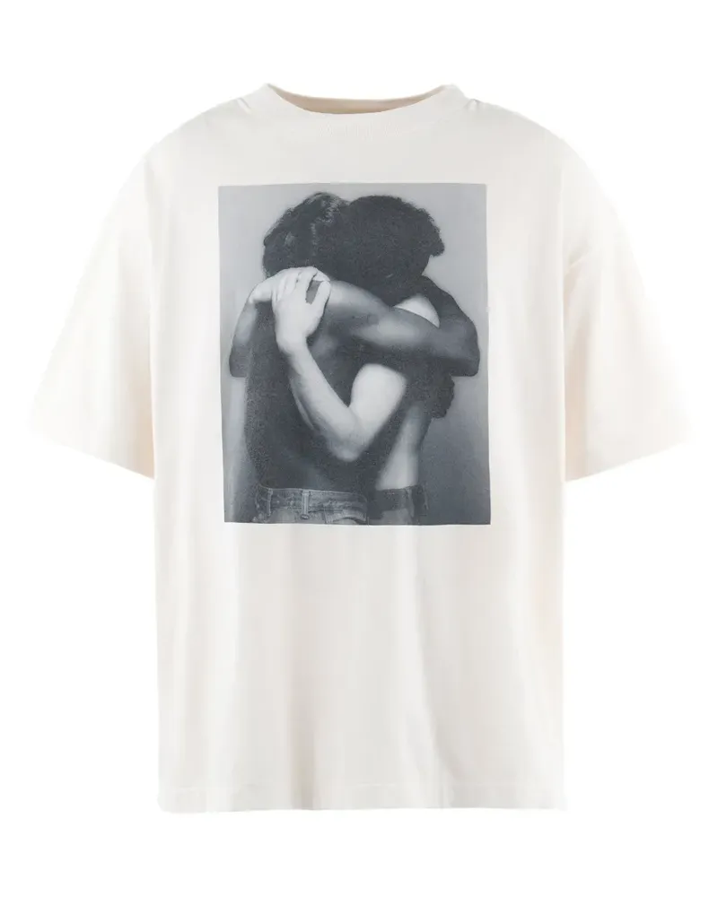 SAINT MXXXXXX x Robert Mapplethorpe T-Shirt mit Foto-Print - Weiß Weiß