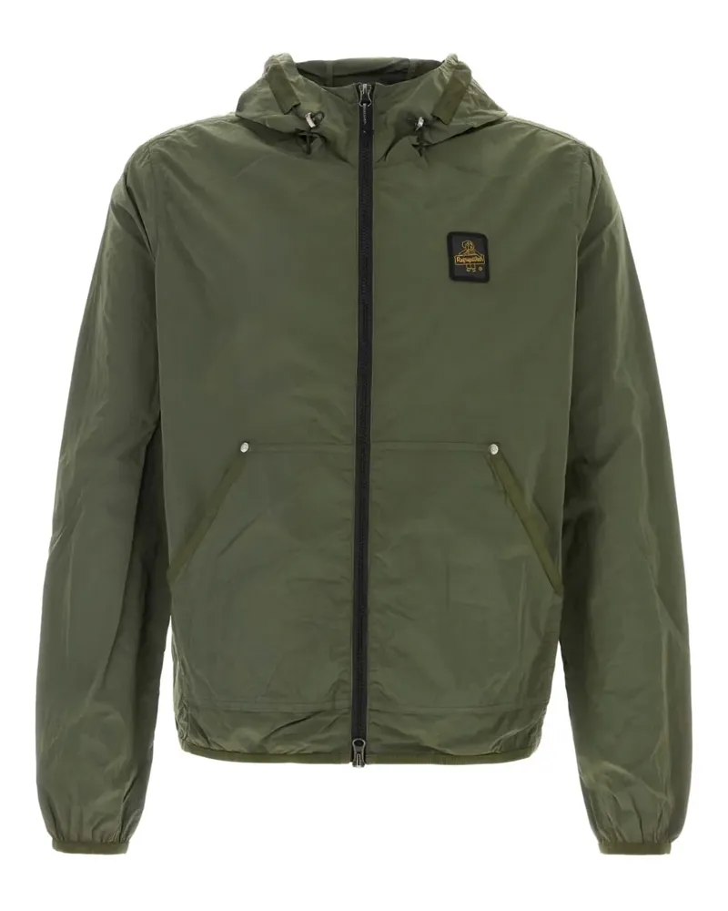 RefrigiWear Jacke mit Logo-Patch - Grün Grün