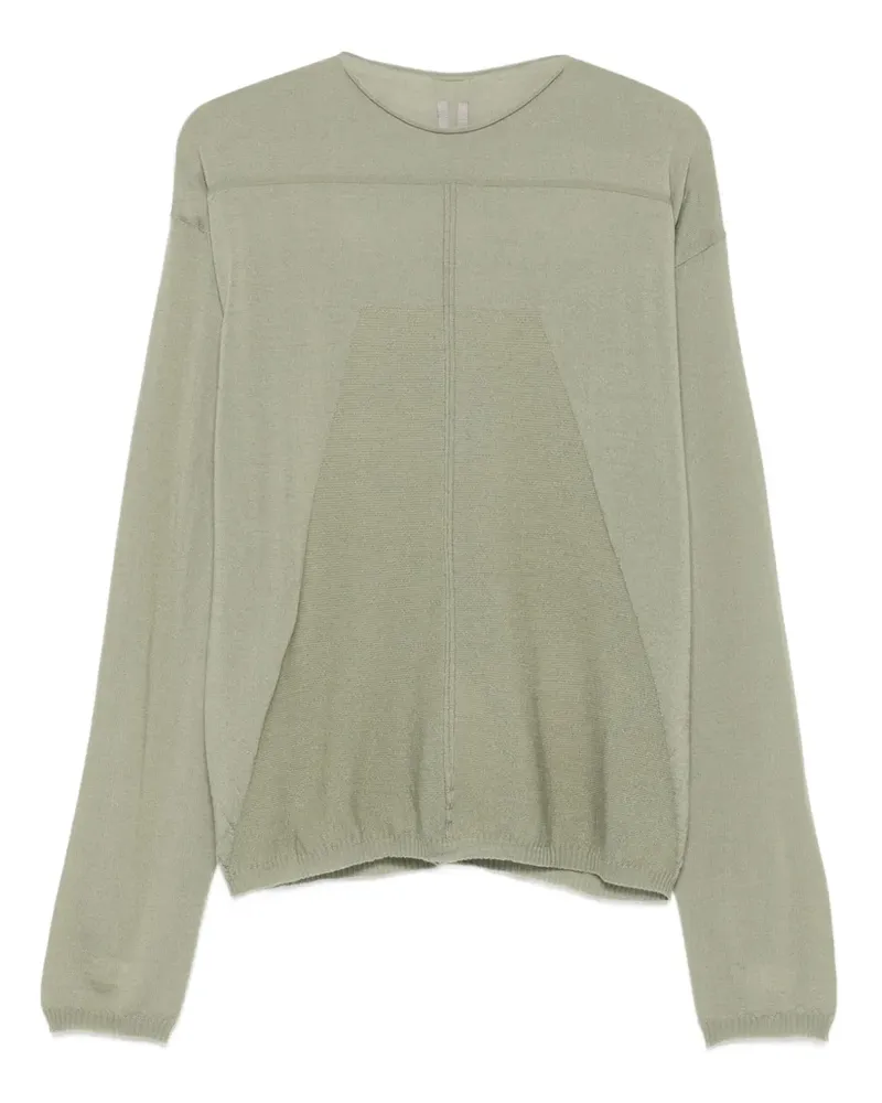 Rick Owens Wollpullover mit Einsätzen - Grün Grün