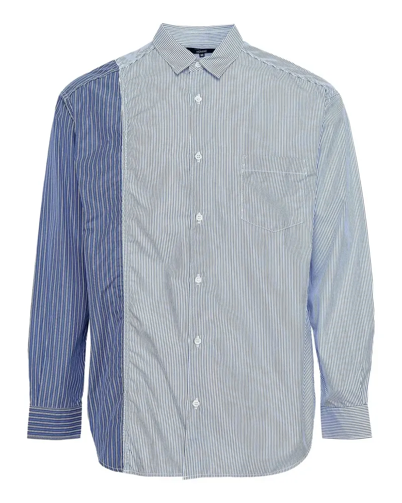 Comme des Garçons Cotton Stripe Shirt - Blau Blau
