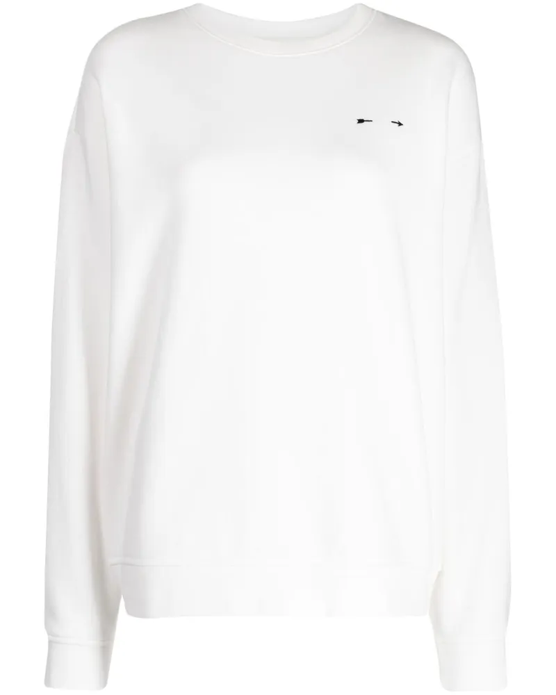 The Upside Sweatshirt mit Saturn-Print - Weiß Weiß