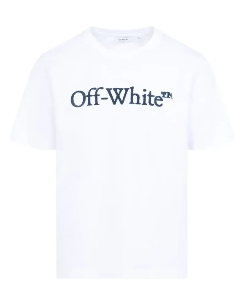 OFF-WHITE T-Shirt mit Logo-Print - Weiß Weiß