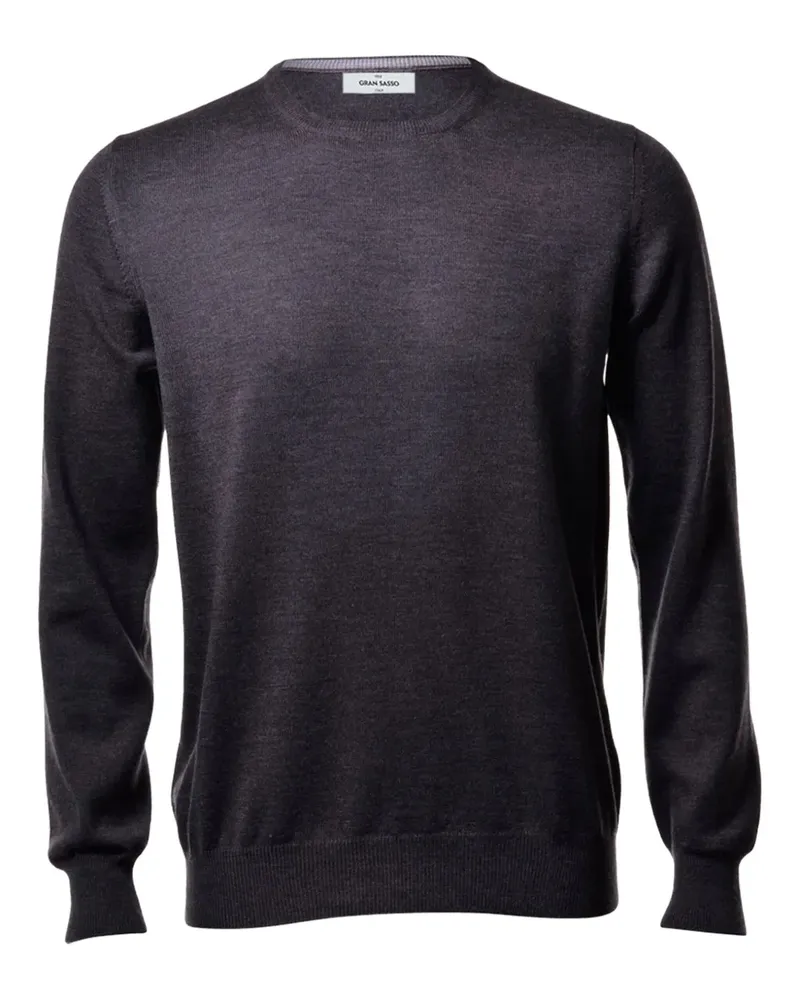Gran Sasso Pullover mit rundem Ausschnitt - Grau Grau