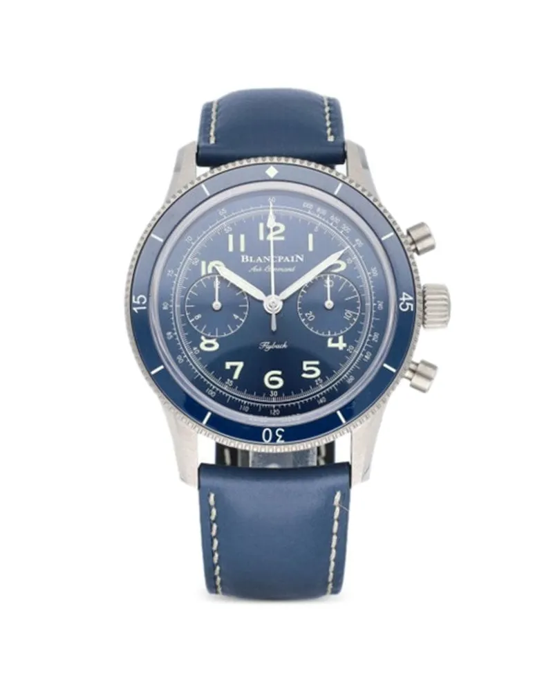 Blancpain 2023 ungetragener Air Command Flyback Chronograp 42,5mm - Blau Blau