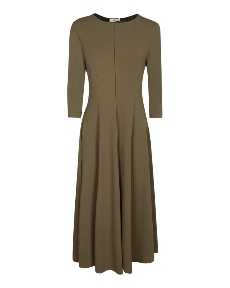 Blanca Kleid mit Dreiviertelärmeln - Grün Grün