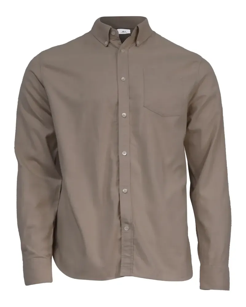 MR P. button-up long-sleeve shirt - Nude Nude
