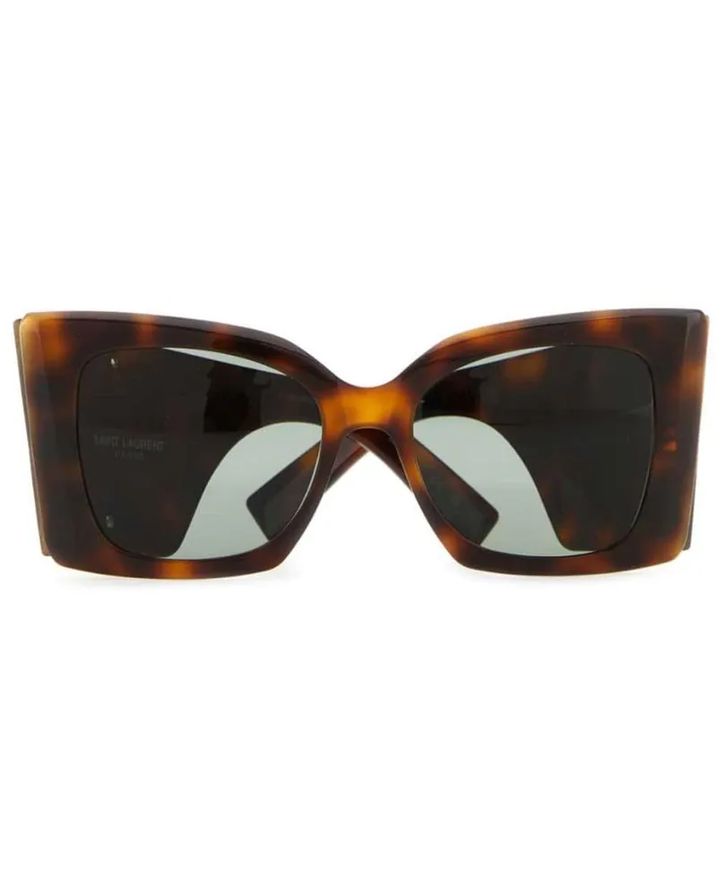 Saint Laurent SL M119 Blaze Sonnenbrille - Braun Braun