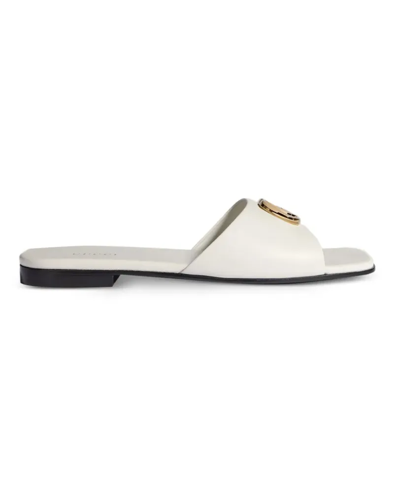 Gucci Sandalen mit GG - Weiß Weiß