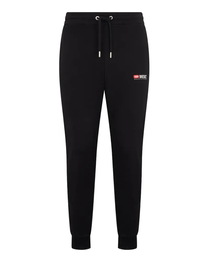Diesel logo-print track pants - Schwarz Schwarz