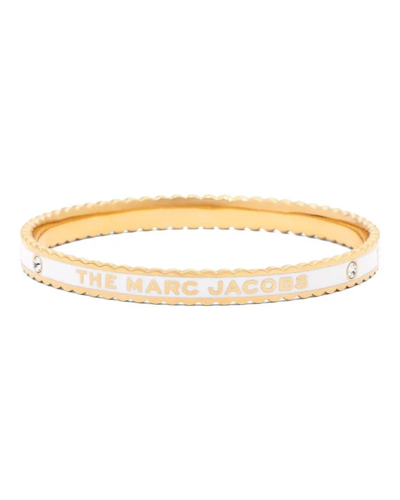 Marc Jacobs The Medallion Armreif mit Wellenkanten Gold