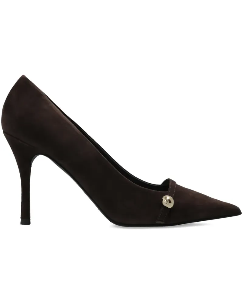 Furla Sfera pointed-toe brown pumps - Braun Braun