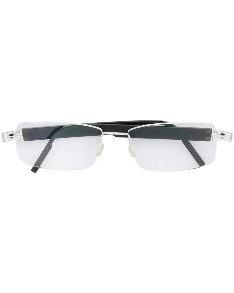Lindberg Unique' Brille aus 18kt Weißgold - Metallic Metallic