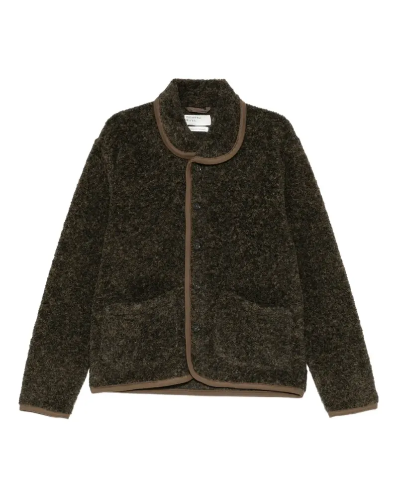 Universal Works Bouclet jacket - Braun Braun