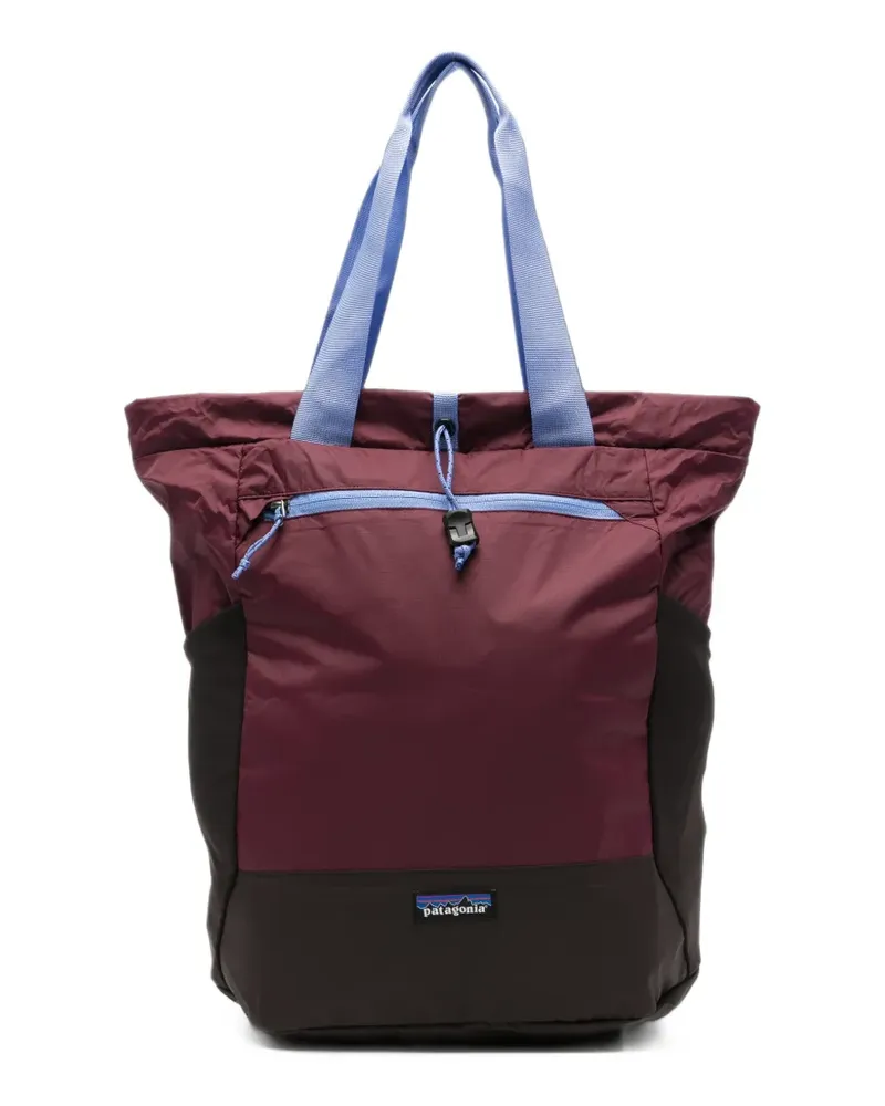 Patagonia Tote Bag mit Kordelzug - Rot Rot