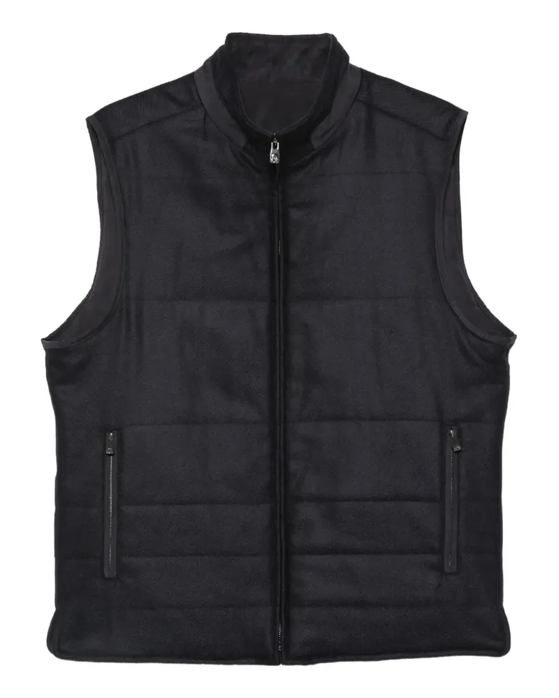 Corneliani Gesteppte Weste - Blau Blau