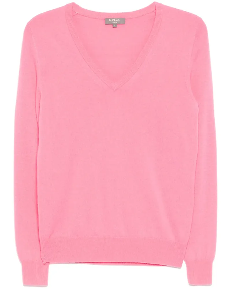 N.Peal Phoebe Pullover - Rosa Rosa