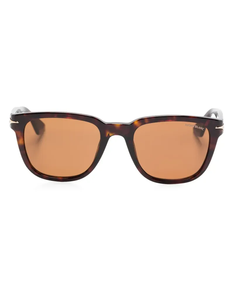 Montblanc MB0302S Sonnenbrille - Braun Braun