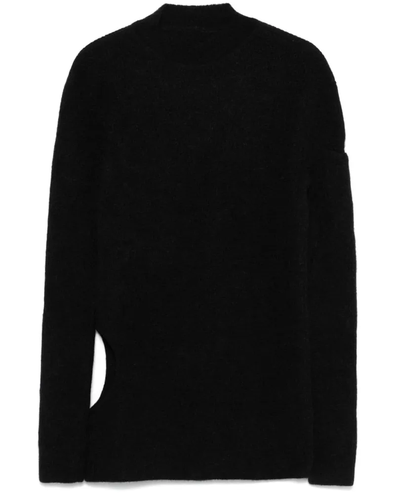 Rick Owens Subhuman Pullover - Schwarz Schwarz
