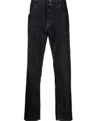 Incotex Klassische Straight-Leg-Jeans Blau