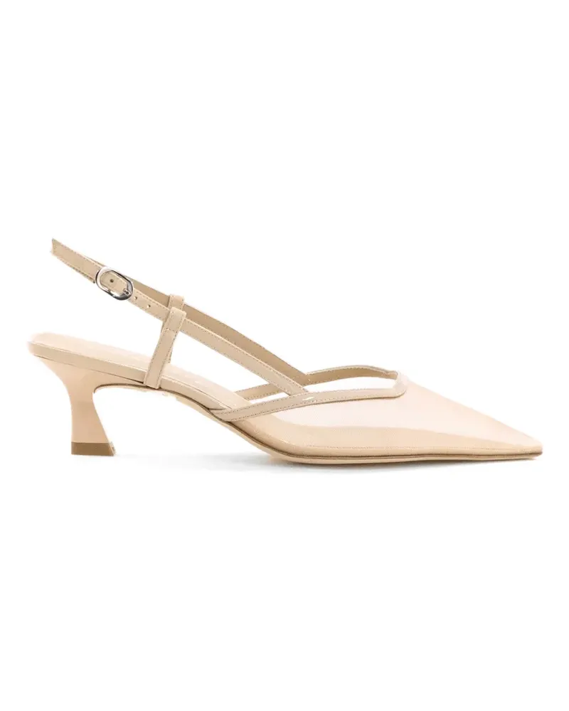 Stuart Weitzman Vinnie 50 slingback pumps - Nude Nude