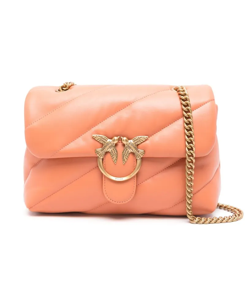 Pinko Love Puff Schultertasche - Orange Orange