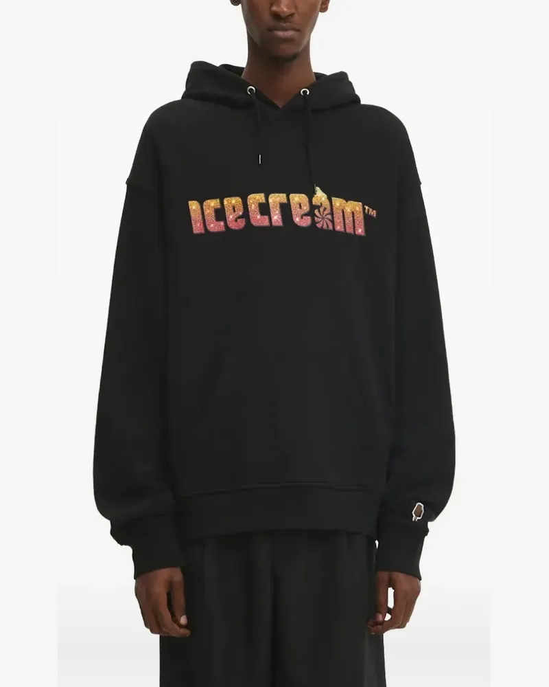 ICECREAM Soft Serve Hoodie - Schwarz Schwarz