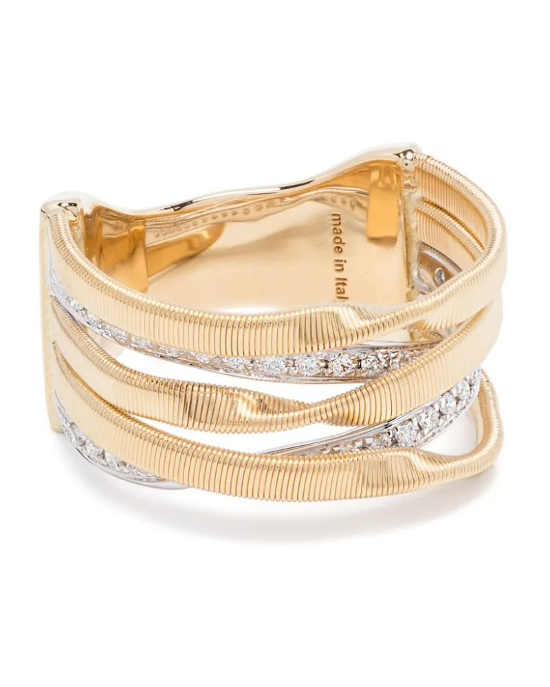 Marco Bicego 18kt Gelbgoldring mit Diamanten Gold