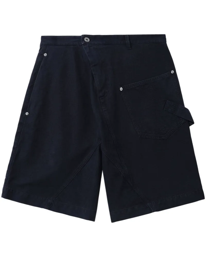 J.W.Anderson Shorts mit verdrehten Nähten Blau