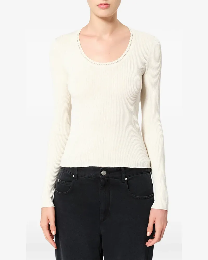 Isabel Marant Selenie Pullover - Weiß Weiß
