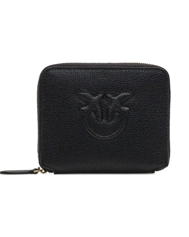 Pinko Taylor Portemonnaie mit Logo-Prägung - Schwarz Schwarz