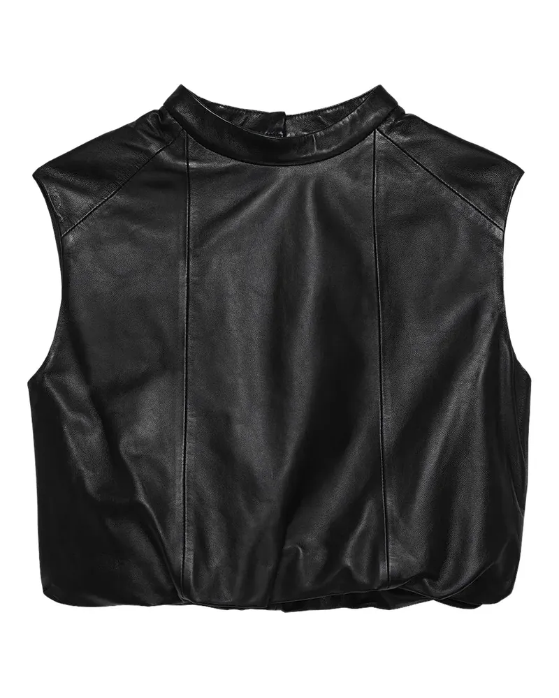 Arma Mila high-neck sleeveless top - Schwarz Schwarz