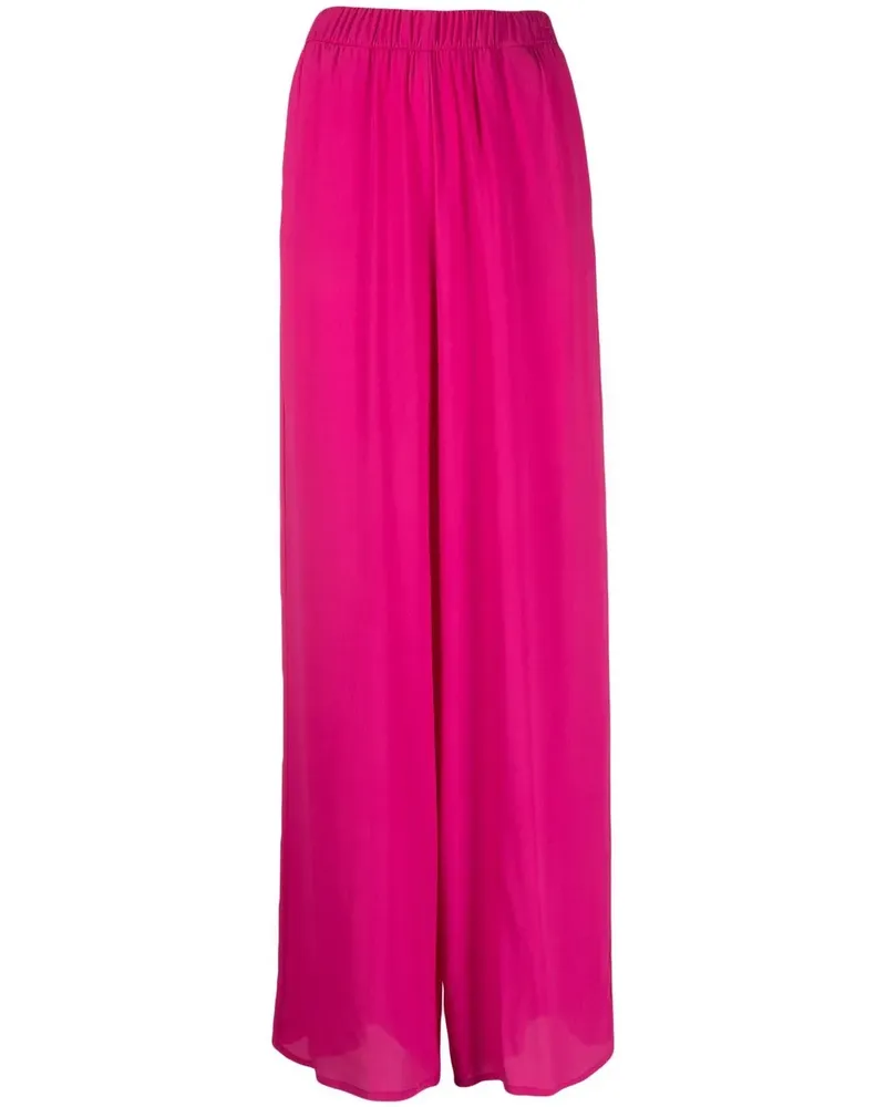 Federica Tosi Weite Hose mit Stretchbund - Rosa Rosa