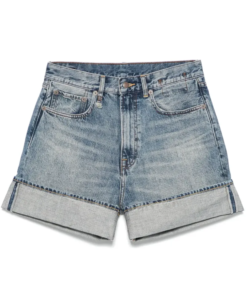 R13 Nina Shorts - Blau Blau