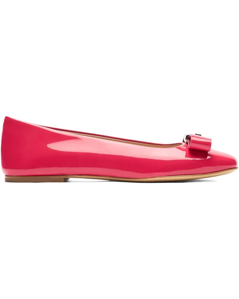 Casadei Ballerinas mit Schleife - Rot Rot