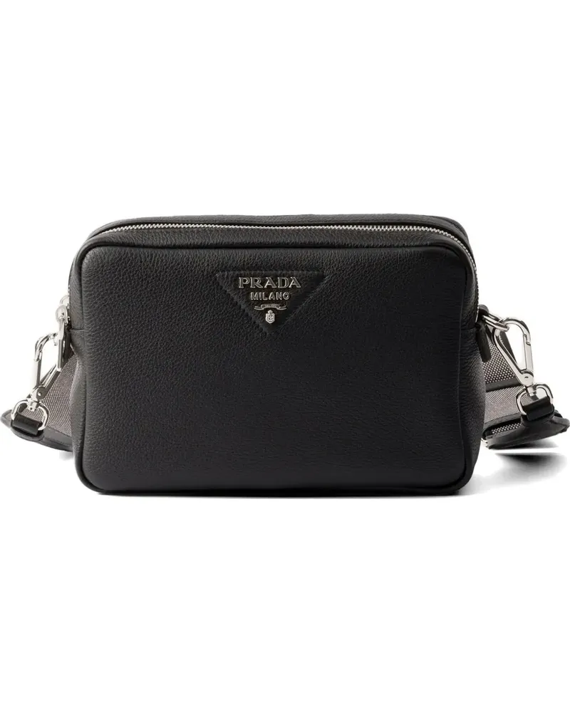 Prada small leather shoulder bag - Schwarz Schwarz