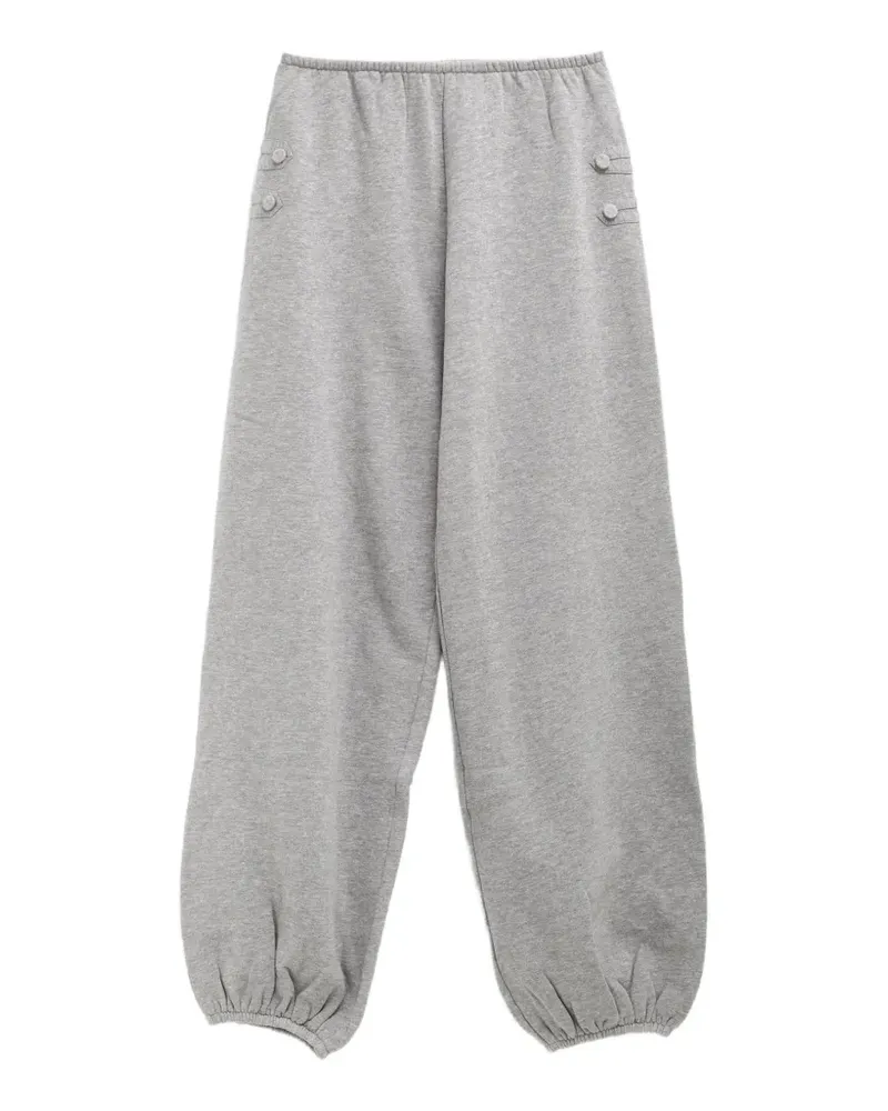 GIMAGUAS Zoe button-detail track pants - Grau Grau