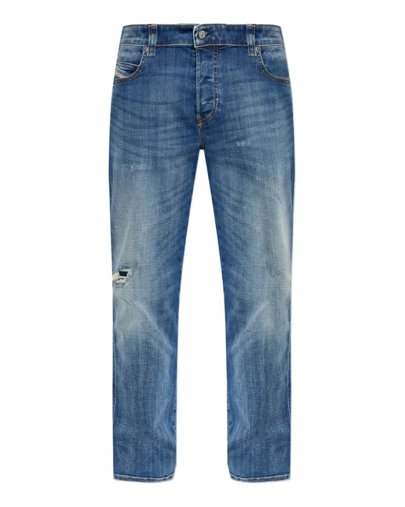 Diesel 1993 D-Vyl Jeans im Distressed-Look - Blau Blau
