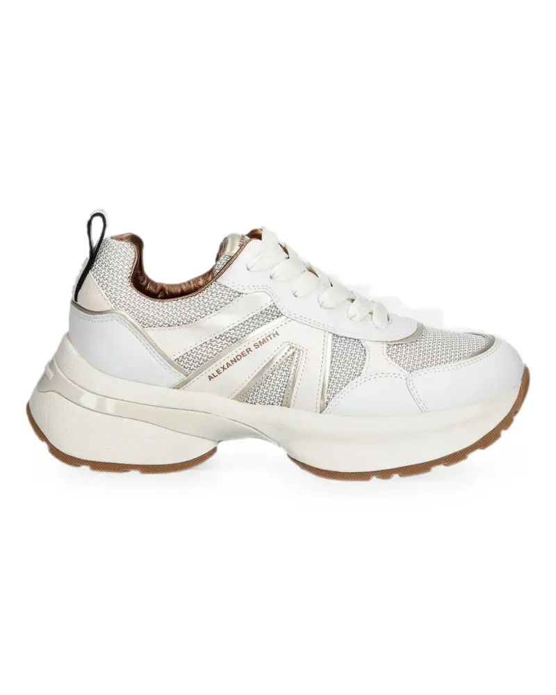 Alexander Smith Victoria chunky-sole panelled sneakers - Weiß Weiß
