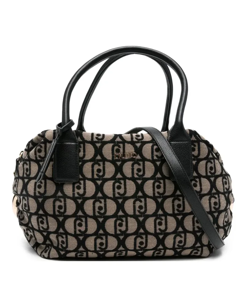 Liu Jo Tasche mit Monogramm - Nude Nude