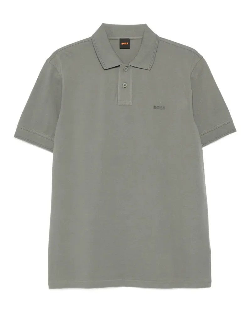 HUGO BOSS button polo shirt - Grün Grün