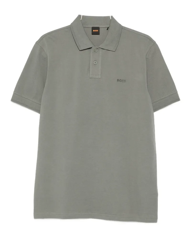 HUGO BOSS button polo shirt - Grün Grün