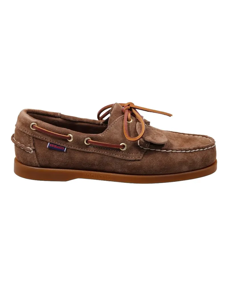 Sebago Docksides lace-up loafers - Braun Braun