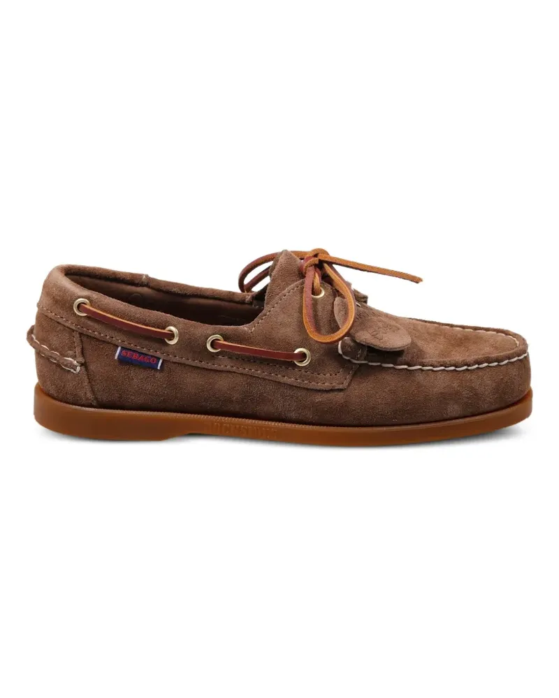 Sebago Docksides lace-up loafers - Braun Braun