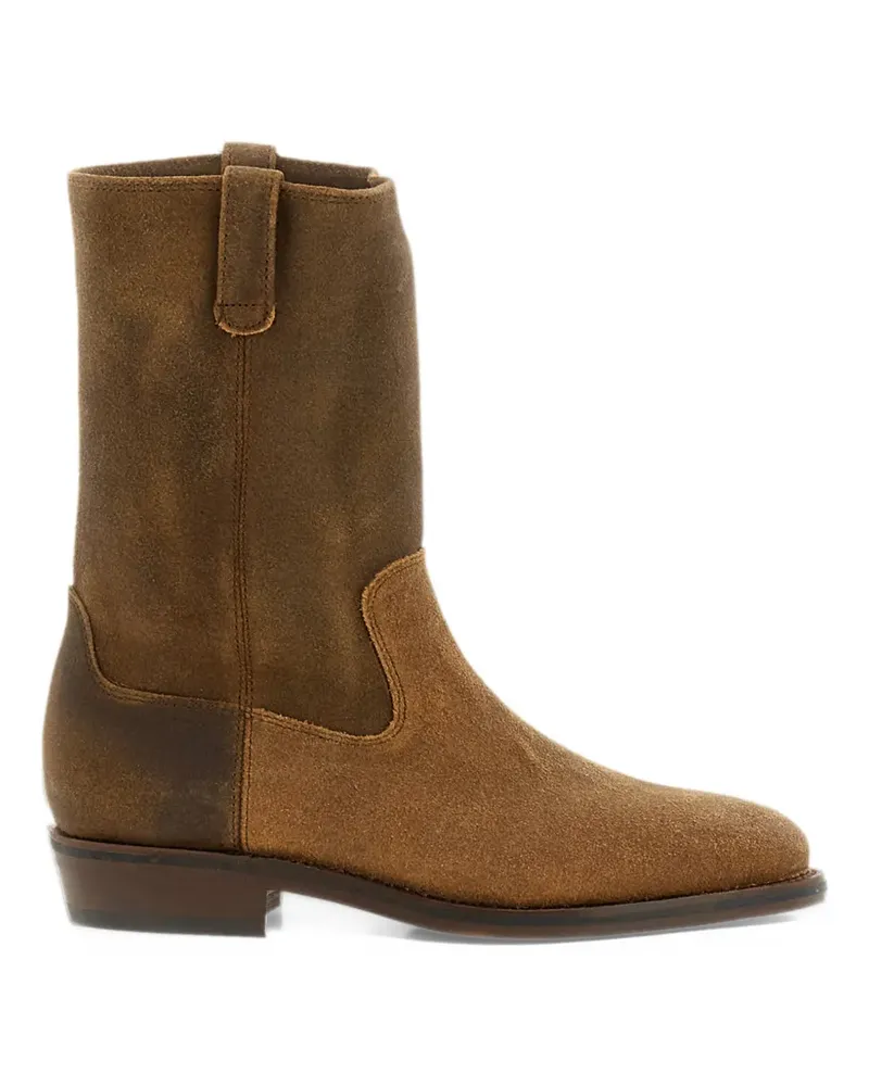 Sebago Rodeo panelled suede boots - Braun Braun