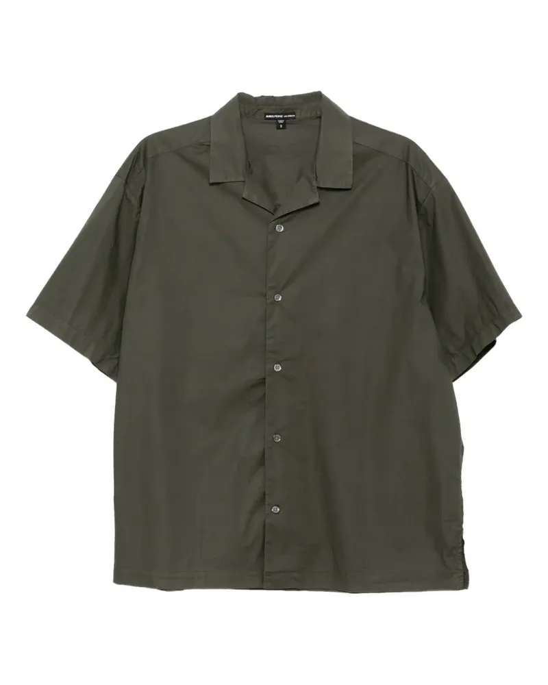 James Perse Hemd im Oversized-Look - Grün Grün