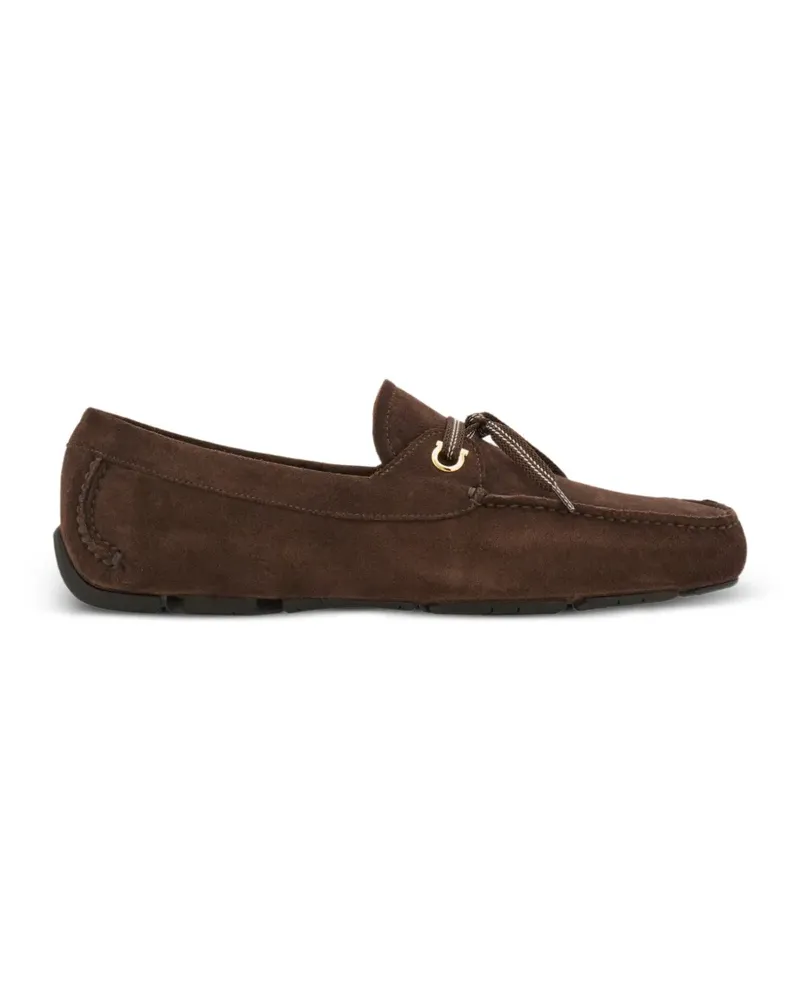 Ferragamo Loafer mit Schnürung - Braun Braun
