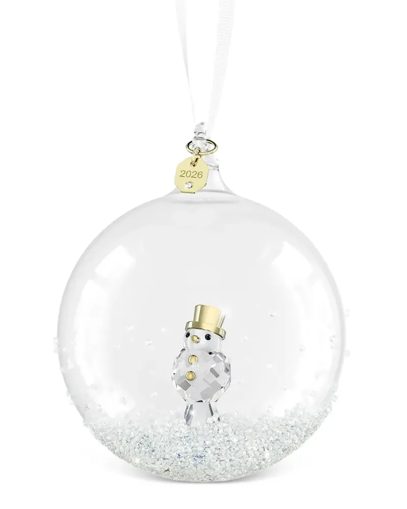 Swarovski Annual Edition Kugel mit Schneemann-Motiv - Weiß Weiß