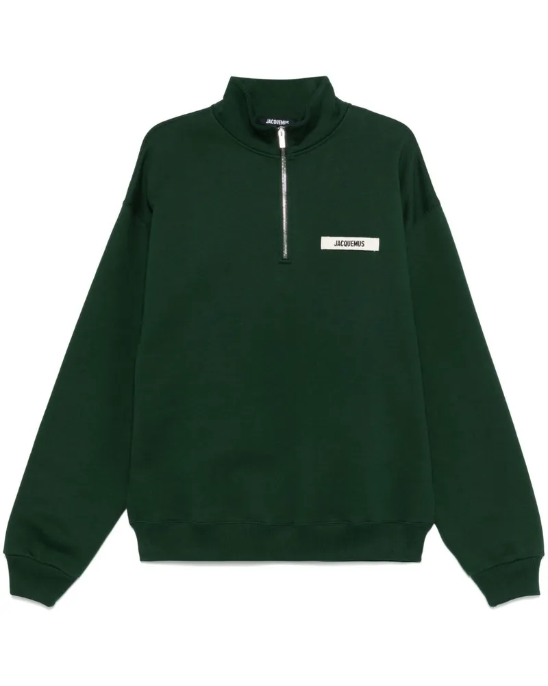Jacquemus The Gros Grain Sweatshirt - Grün Grün