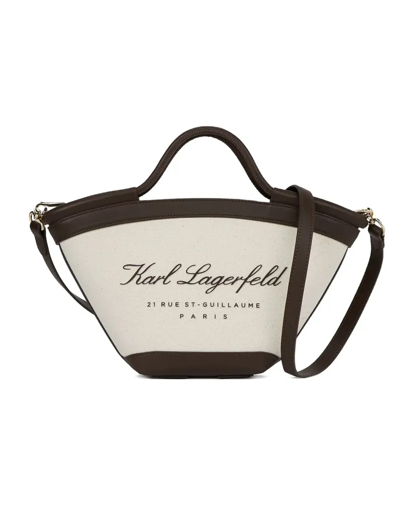 Karl Lagerfeld Kleine Hotel Strandtasche - Nude Nude